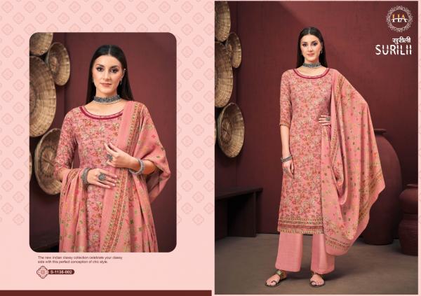 Harshit Surili Pashmina Designer Dress Material Collection